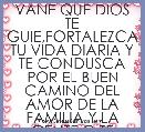 VANE QUE DIOS TE GUIE,FORTALEZCA TU VIDA DIARIA Y TE CONDUSCA POR EL BUEN CAMINO DEL AMOR DE LA FAMILIA Y LA GENTE Q TE KIERE.a