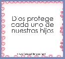 Dios protege cada uno de nuestros hijos 