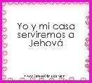 Yo y mi casa serviremos a JehovÃ¡