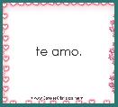 te amo.