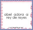 abel  adora  al rey de reyes