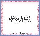 JESUS ES MI FORTALEZA 