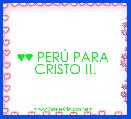 ♥♥ PERÃ PARA 
CRISTO !!!

