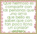 Que hermoso es compartir con las personas que uno ama.
que bello es saber,que con tan poco llena un corazÃ³n entero