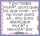 Y por todos muriÃÂ³, para que los que viven, ya no vivan para sÃÂ­, sino para aquel que muriÃÂ³ y resucitÃÂ³ por ellos. 