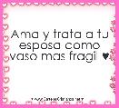 Ama y trata a tu esposa como vaso mas fragil ♥