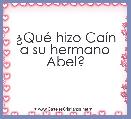 Â¿QuÃ© hizo CaÃ­n
 a su hermano 
Abel?