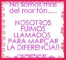 No somos mas del montÃ³n.....

NOSOTROS FUIMOS LLAMADOS  PARA MARCAR LA DIFERENCIA!!

ADOLESCENTE  PERSEVERANDO 