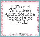 ♪♫Solo el Verdadero Adorador sabe Tocar el ♥ de DIOS♫♪
