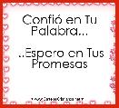 ConfiÃ³ en Tu Palabra...

 ..Espero en Tus Promesas 