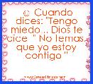  ☺ Cuando dices: 