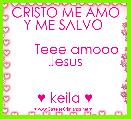CRISTO ME AMO Y ME SALVO 
 
      Teee amooo Jesus

                         ♥-keila-♥