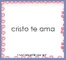cristo te ama