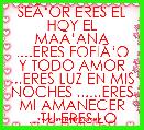 SEÃâOR ERES EL HOY EL MAÃâANA ....ERES FOFIÃâO Y TODO AMOR ...ERES LUZ EN MIS NOCHES ......ERES MI AMANECER ...TU ERES LOS SEGUNDO