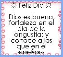 ☼ Feliz Dia ☼

Dios es bueno, fortaleza en el dÃ­a de la angustia; y conoce a los que en Ã©l confÃ­an.