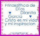            Prinzezithaa de Diios
     ♥        Diianita  Garcia      ♥
  Cristo es mi vida y mi inspiracion