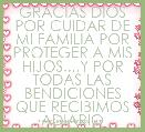 GRACIAS DIOS POR CUIDAR DE MI FAMILIA POR PROTEGER A MIS HIJOS....Y POR TODAS LAS BENDICIONES QUE RECIBIMOS ADIARIO
