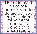 No te dejare si tu no me bendices no te dejare aunque raye el alma bendiceme bendiceme bendiceme ahora ahora ahora 