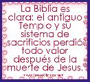 La Biblia es clara: el antiguo Templo y su sistema de sacrificios perdiÃ³ todo valor despuÃ©s de la muerte de Jesus.