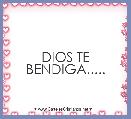 DIOS TE BENDIGA.....