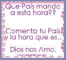 Que PaÃ­s manda a esta hora??


Comenta tu PaÃ­s y la hora que es..

Dios nos Ama.