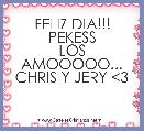 FELIZ DIA!!! PEKESS
LOS AMOOOOO...
CHRIS Y JERY <3