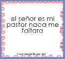 el seÃ±or es mi pastor nada me faltara