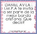 DANIEL AVILA ! I.M.P.A te invita a ser parte de la mejor banda cristiana! Que decis?