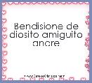Bendisione de diosito amiguito andre
