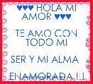 ♥♥♥ HOLA MI AMOR ♥♥♥

TE AMO CON TODO MI

SER Y MI ALMA 

ENAMORADA !!!