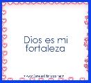 Dios es mi fortaleza 