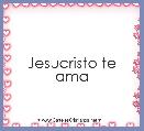Jesucristo te ama