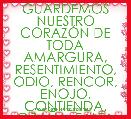 GUARDEMOS NUESTRO CORAZÃN DE TODA AMARGURA, RESENTIMIENTO, ODIO, RENCOR, ENOJO, CONTIENDA, CIZAÃA, FALTA DE PERDÃN 