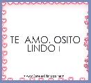 TE  AMO, OSITO LINDO ❤ 