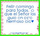 Feliz domingo para todos, ☺ que el SeÃ±or los guie en este hermoso dia♥ 