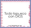Todo lopuedo con DIOS