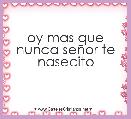 oy mas que nunca seÃ±or te nasecito