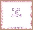 DIOS 
ES
AMOR