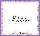 Di no a Halloween! 