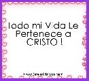 Todo mi Vida Le 
Pertenece a 
CRISTO !