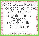 ☼ Gracias Padre por este hermoso dia que me regalas en tu amor y misericordia 
Gracias ♥