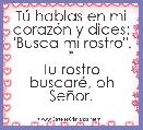 TÃº hablas en mi corazÃ³n y dices: 
