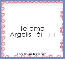 Te amo Argelis❤😘