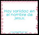 Hay sanidad en el nombre de Jesus! 