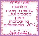 Ã¢ËÂºSer del monton
no es mi estilo
...fui creada para
marcar  la 
diferencia...Ã¢ËÂ¼

ÃÂ¡ÃÂ¡ÃÂ¡SOY CRISTIANA!!!Ã¢â¢Â¥