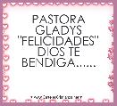 PASTORA GLADYS 