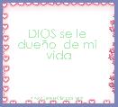 DIOS se le  dueÃ±o  de mi  vida
