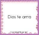Dios te ama