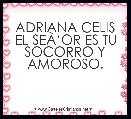ADRIANA CELIS EL SEÃâOR ES TU SOCORRO Y AMOROSO.