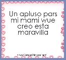 Un apluso pars mi mami wue creo esta maravilla